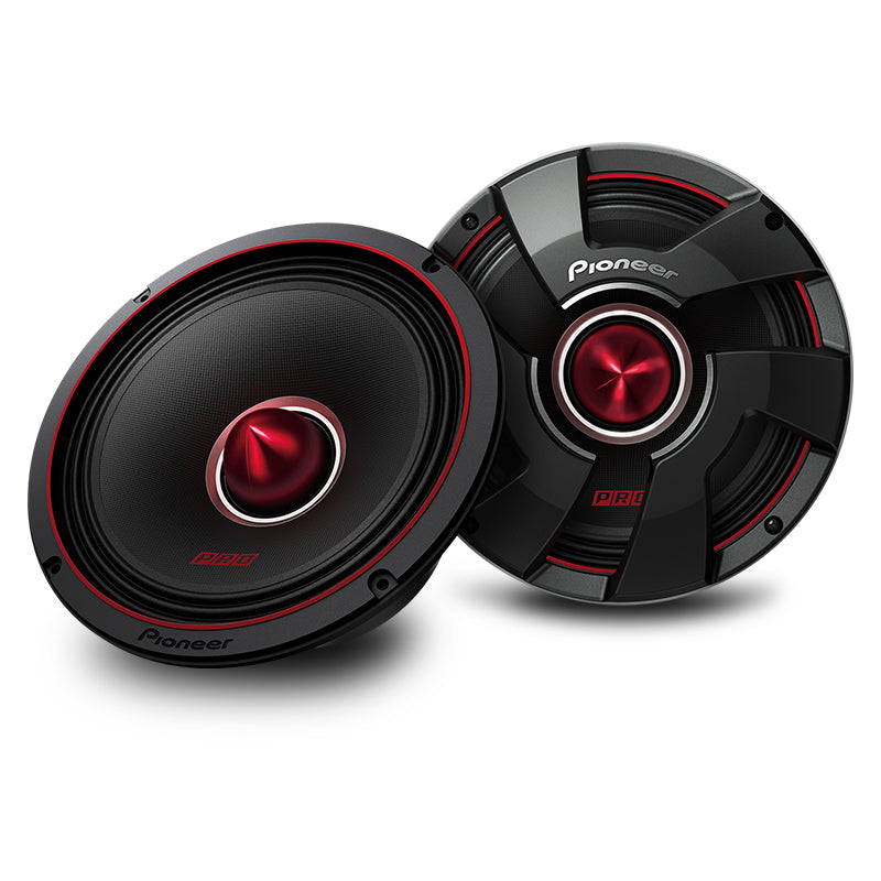Pioneer TS-M801PRO 8" 700w Max Power PRO Series Mid-Bass Driver (Sold as a Pair)