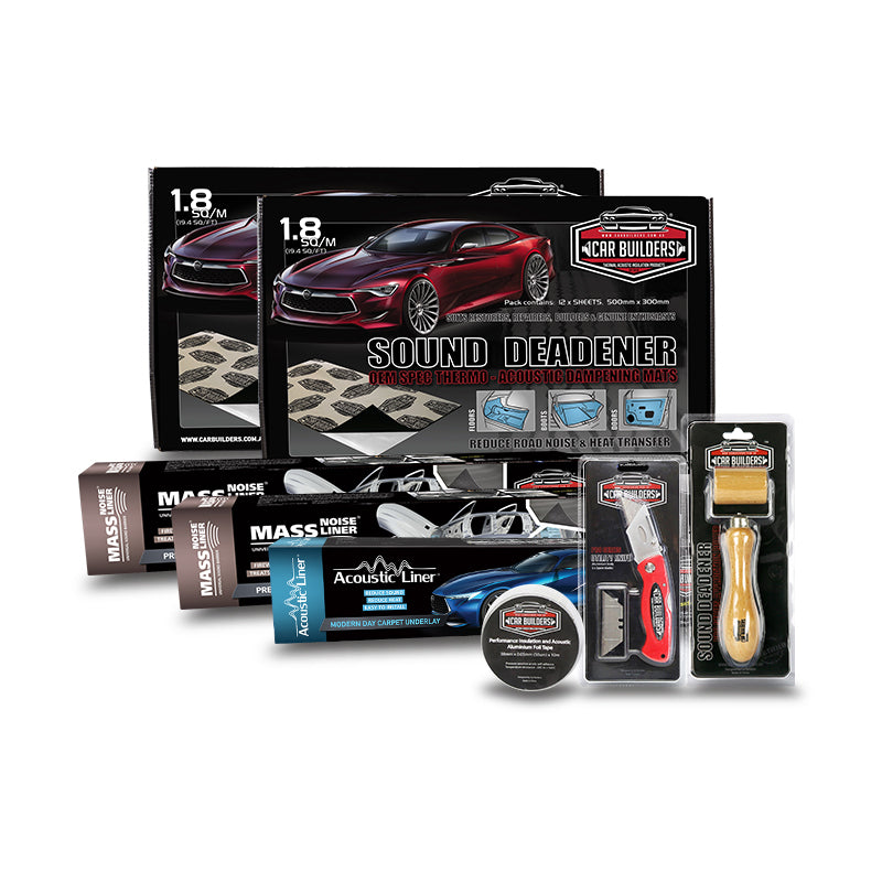 Car Builders PUP Pick Up Truck Sound Deadening Packs