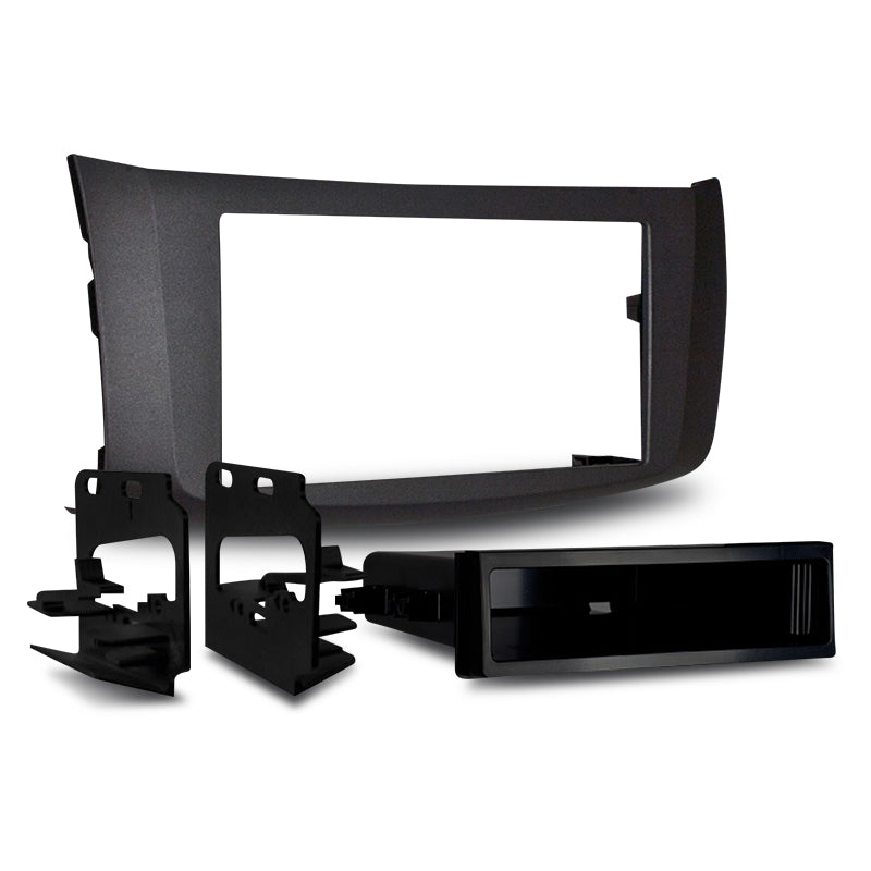 Aerpro 997618G | Single/Double DIN Gunmetal Grey Facia Kit Suit Nissan Pulsar B17/C12 2013 - 2017