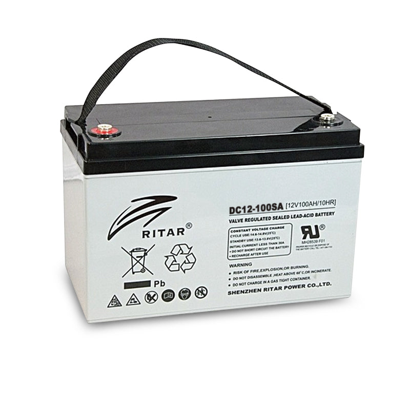 Ritar DC12-100SA 12V 100Ah Deep Cycle Series Battery