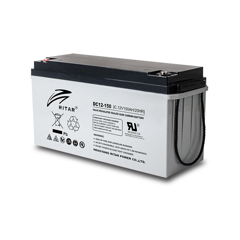 Ritar DC12-150 12V 150Ah Deep Cycle Series Battery