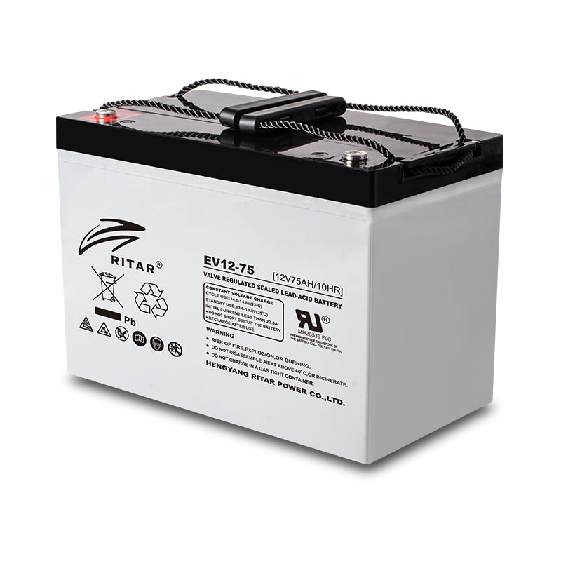 Ritar EV12-75 12V 75Ah Electric Vehicle Series