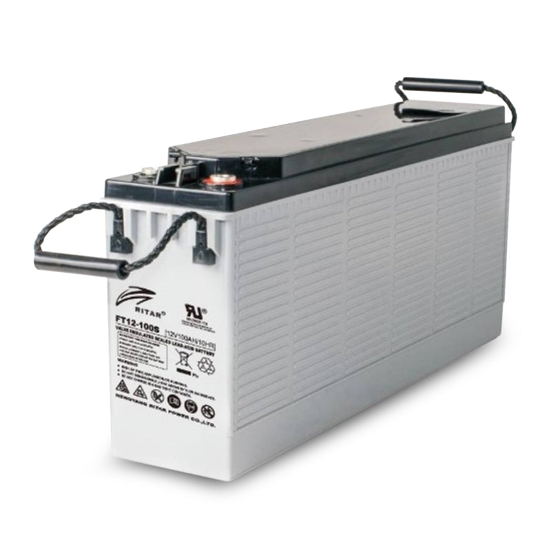 Ritar FT12-100S 12V 100Ah Front Terminal Series Battery