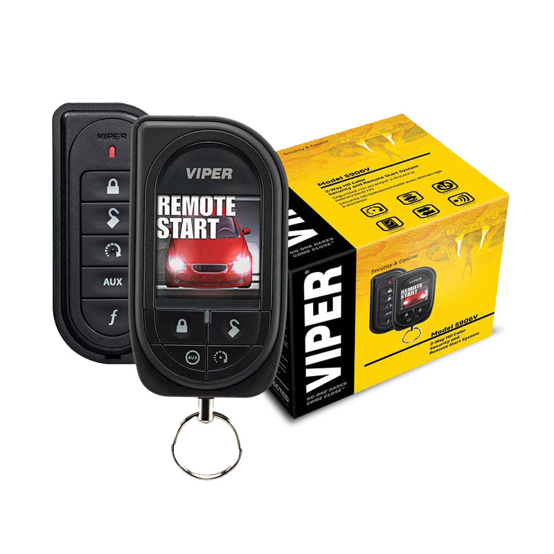 Viper 5906VR 2-Way OLED Colour Security with Remote Start