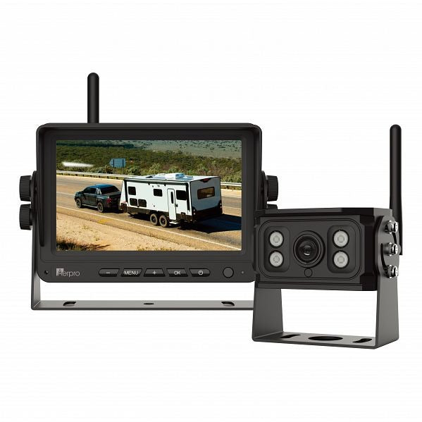 Aerpro AVK5W1 5" Wireless Heavy-Duty Monitor 720P HD Camera Kit