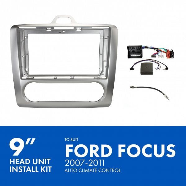 Aerpro AKFO8 | 9" Install Kit Suit Ford Focus 2007 - 2011 (Compatible With Pioneer DMH-AP6650BT & Kenwood DMX80AXS)