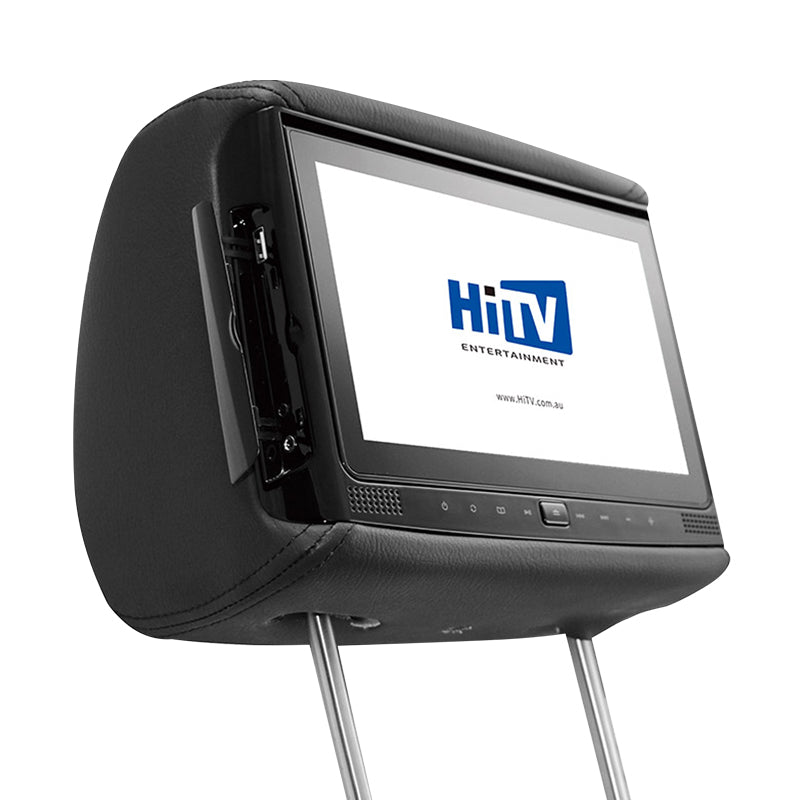 HiTV 9V DVD V Series 9" Rear Seat In-Car Entertainment Headrest - Single