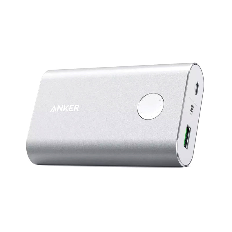 Anker A1311H41 PowerCore+ 10050mAh iPhone/Android/Tablet Powerbank - Silver