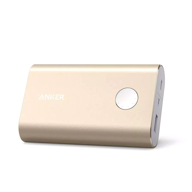 Anker A1311HB1 PowerCore+ 10050mAh iPhone/Android/Tablet Powerbank - Gold