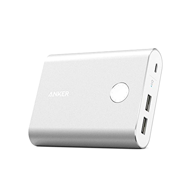 Anker A1316H41 PowerCore+ 13400mAh iPhone/iPad/Samsung Powerbank - Silver