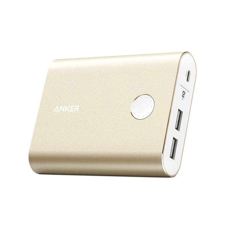 Anker A1316HB1 PowerCore+ 13400mAh iPhone/iPad/Samsung Powerbank - Gold