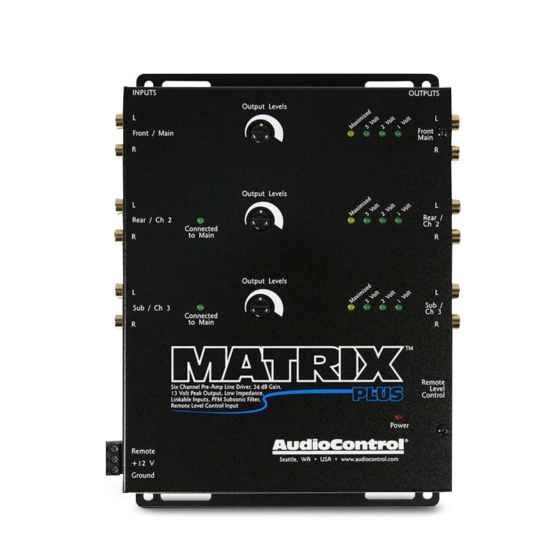 AudioControl AC-MATRIXPLUS 6-Channel Line Driver With Optional Level Control
