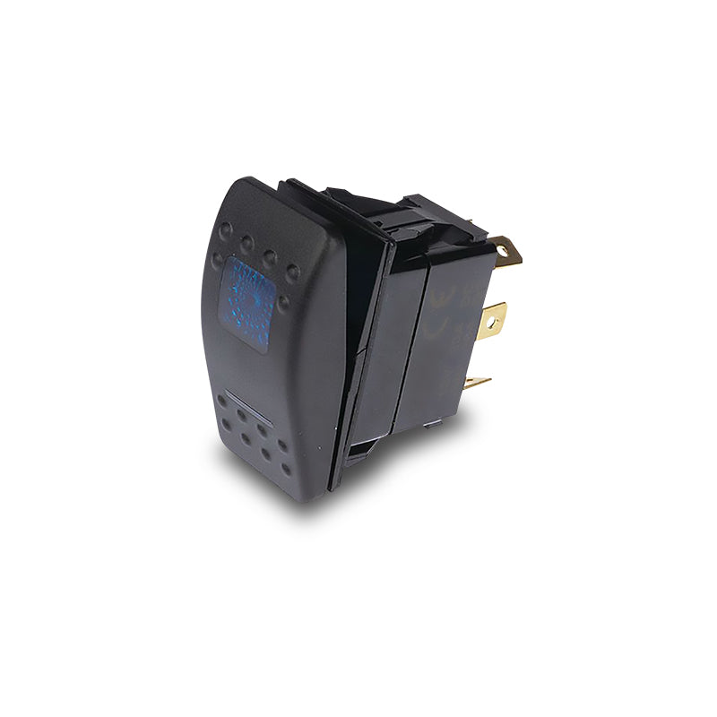 OEX ACX1975BL Carling Style Rocker Switch On/Off SPST Blue Illumination