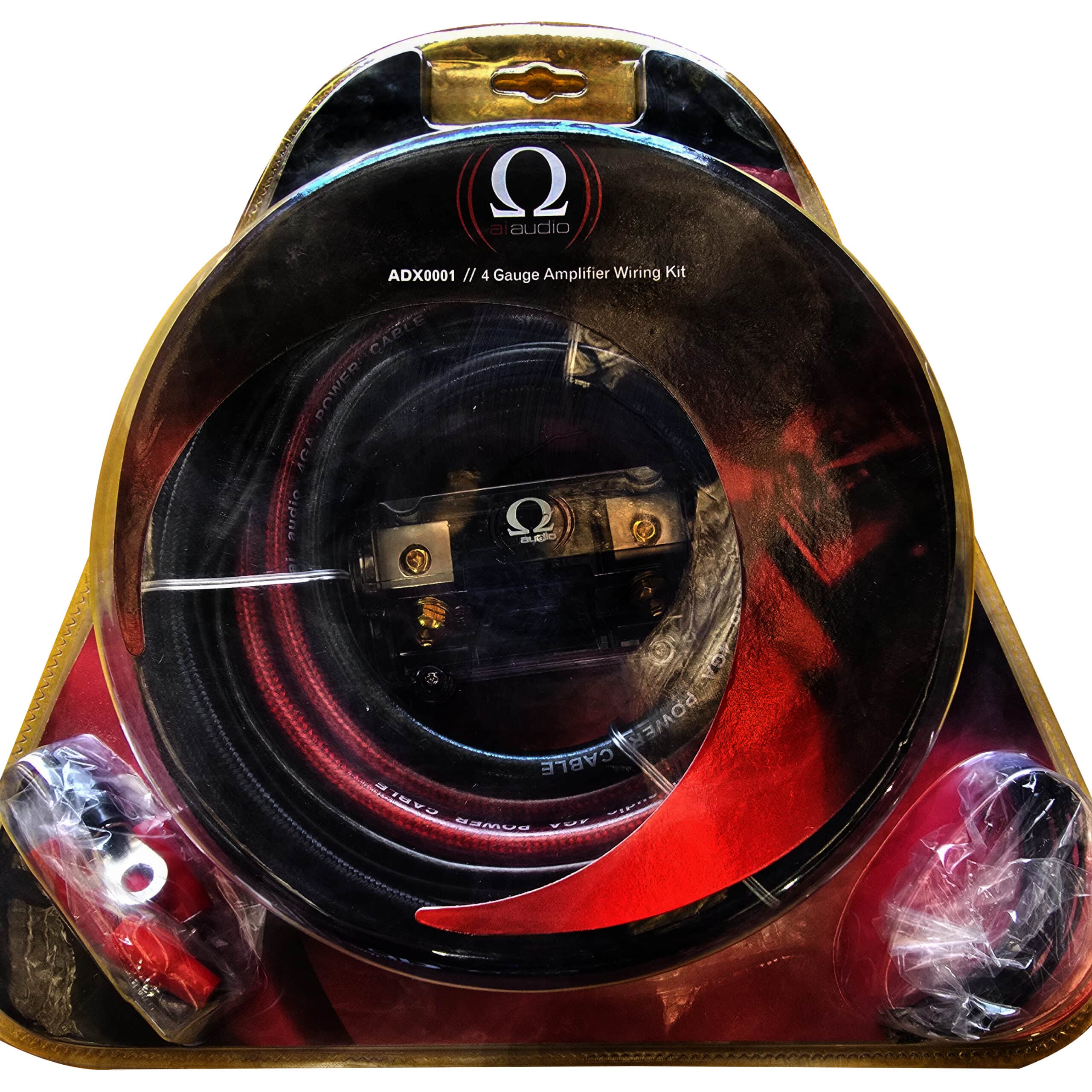 Ai Audio ADX0001 4GA Amplifier Wiring Kit