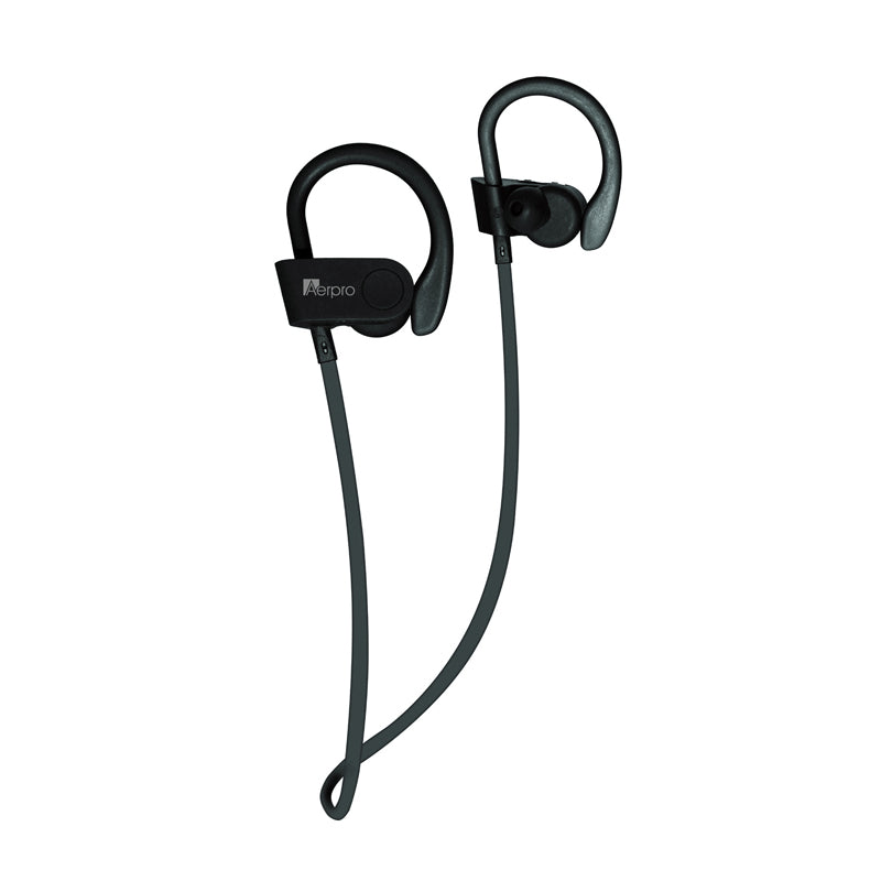 Aerpro AEB103BT Bluetooth Sports Earphones With Built-In Microphone