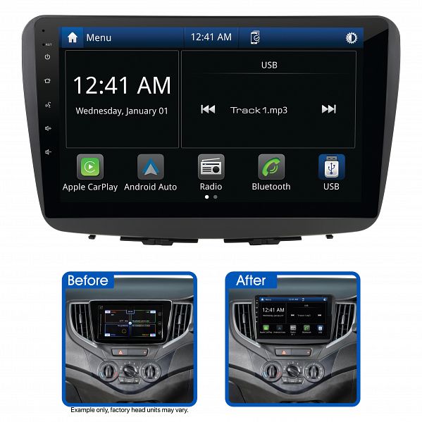 Aerpro AMSZ8 9" Multimedia Receiver Suit Suzuki Baleno 2016 - 2022