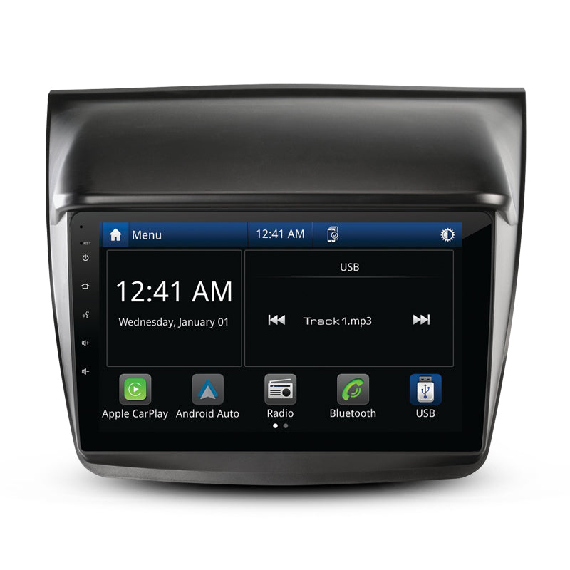 Aerpro AMMB23 9" Multimedia Receiver Suit Mitsubishi Triton GL/GLS/GLX/GLX-R/VR 2007 - 2009 & GL/GL-R/GLX 2009 - 2014 (NO SWC)