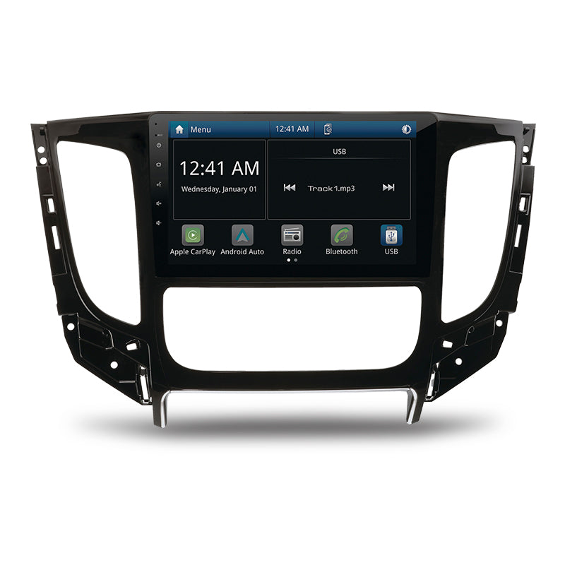 Aerpro AMMB8 9" Multimedia Receiver Suit Mitsubishi Triton 2016 - 2018 (Auto Climate/Non-Amplified)