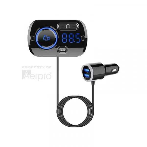 Aerpro APBT310 Bluetooth FM Transmitter With QC3.0 Quick Charge USB