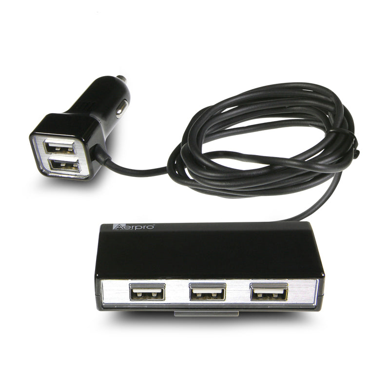 Aerpro APL50USB 5 USB Chargers w/ 1.8m Cable