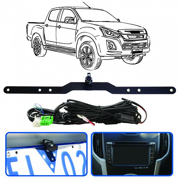 Aerpro APVIZ11C Vehicle Specific Reverse Camera Kit Suit Isuzu D-Max 2012 - 2020