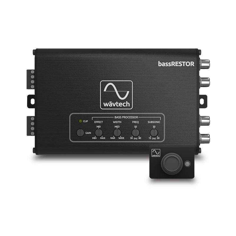 Wavtech BRESTOR 2-Channel Bass Restoration Processor With Remote