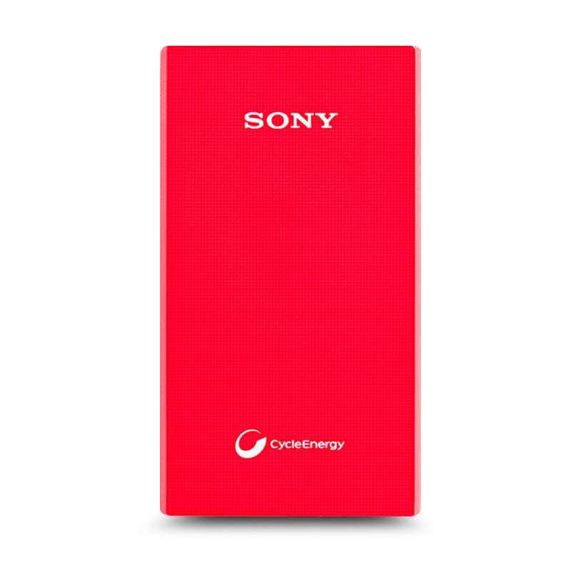 Sony CPV5AR Portable USB Charger 5000mAh - Red