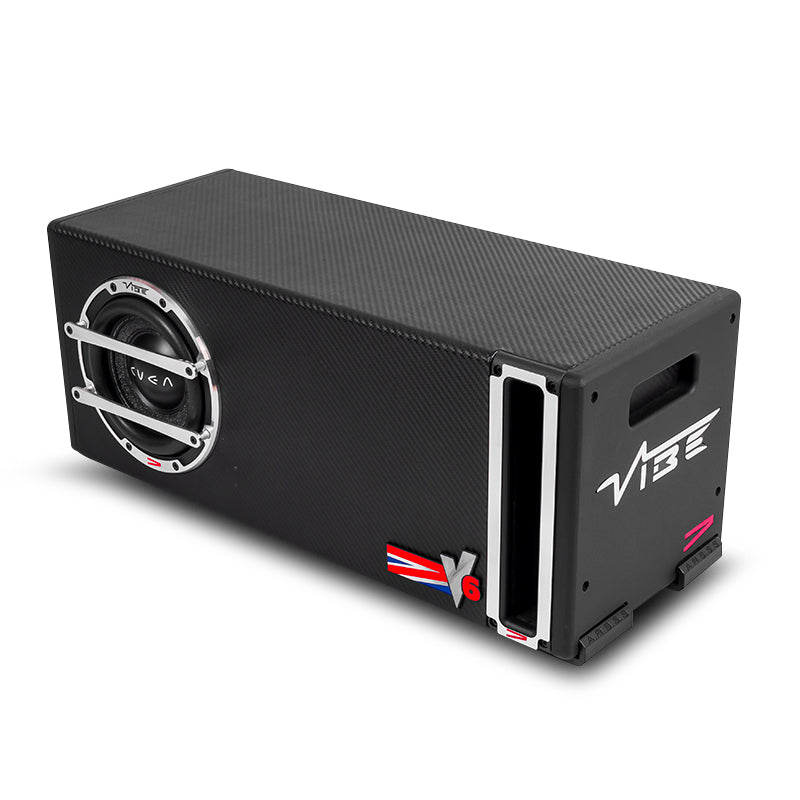 Vibe CVENV6L-V4 300W 6" Compact Passive Bass Subwoofer Enclosure