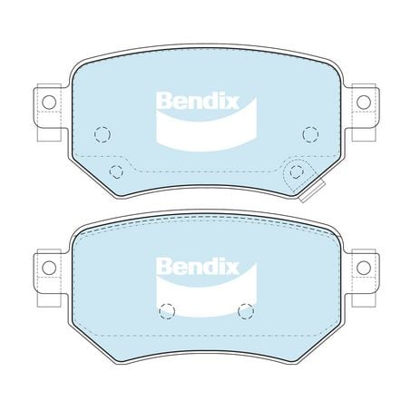 Bendix DB2425GCT Brake Pad Set - General CT