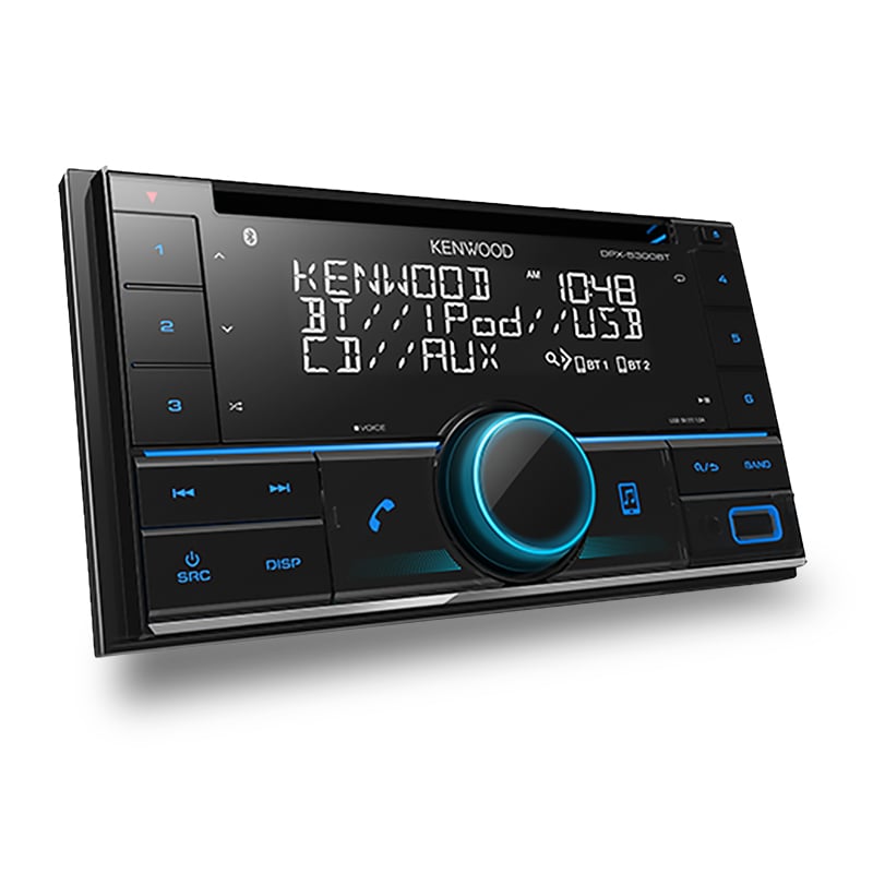 Kenwood DPX-5300BT Dual-DIN USB/CD Receiver