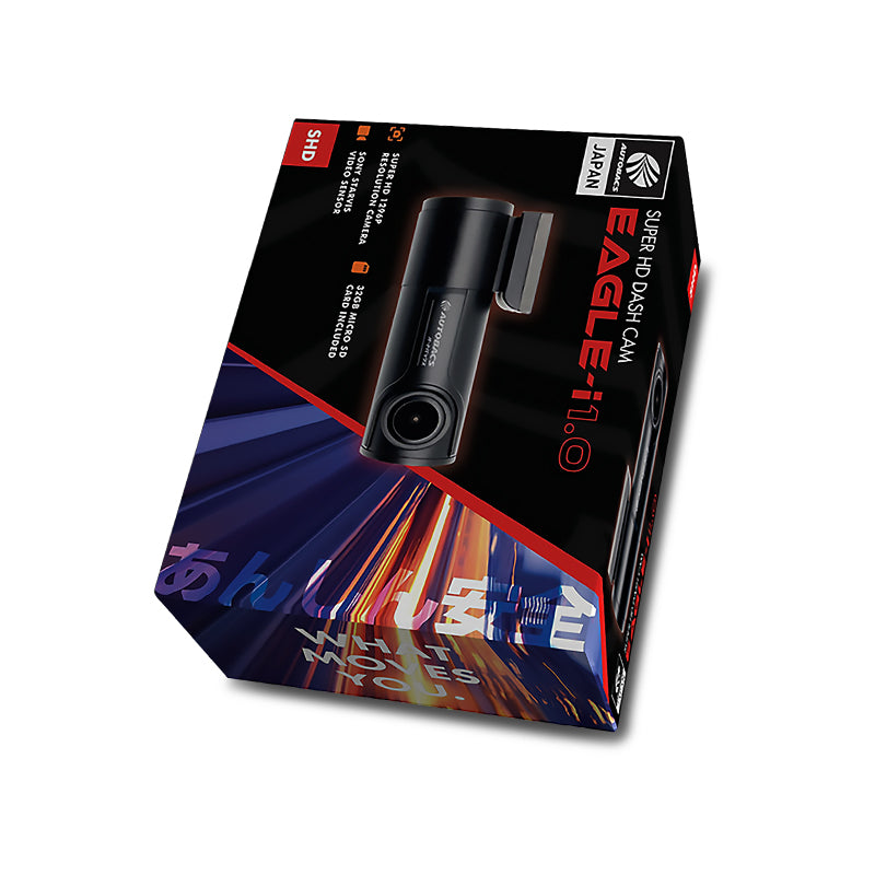 Autobacs EAGLEI1.0 Super HD Dash Cam WI-FI DVR