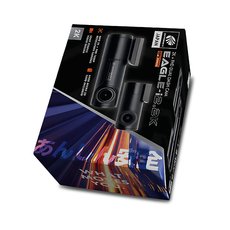 Autobacs EAGLE I2.2K 2K+FHD DUAL Dashcam