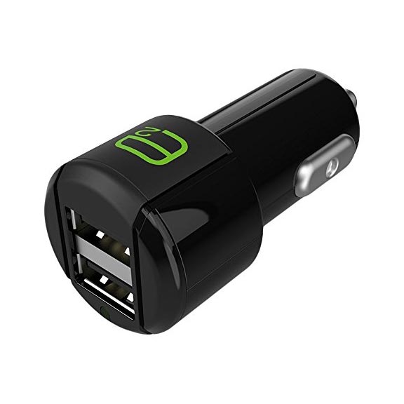 Scosche EC242 E2 Dual 2.4A USB Fast Car Charger