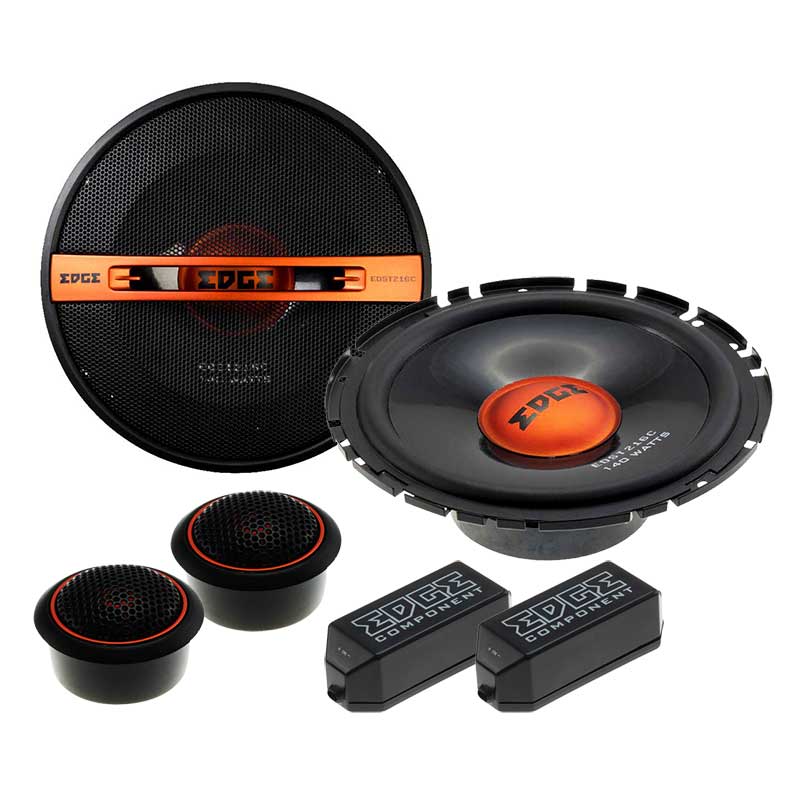 Edge EDST216C-E6 6.5" 2-Way 140 Watts Street Series Component Speaker System