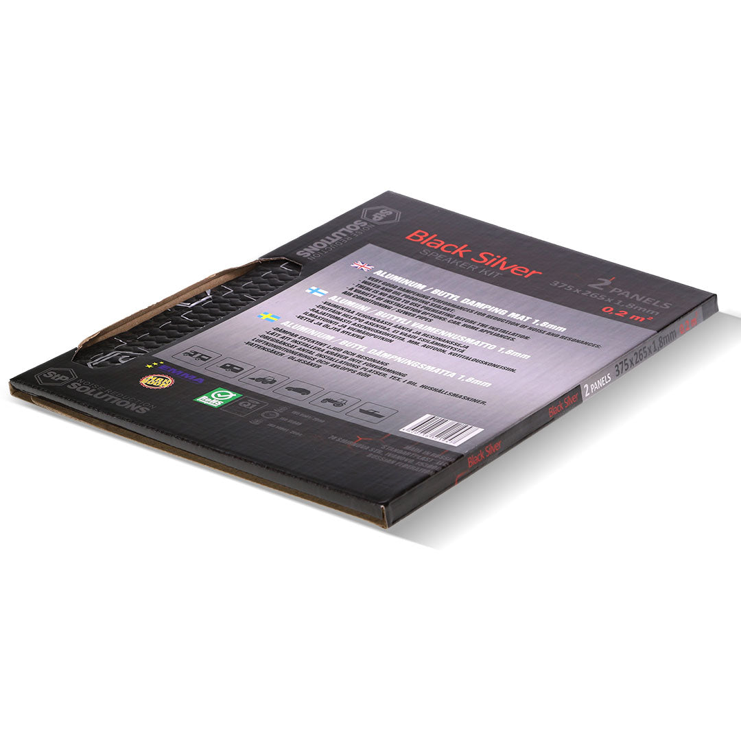 Premium Sound Deadening & Speaker Seal Kit - STP Damping Sheets, SoundSkins Rings, and STP Anti-Squeak Tape