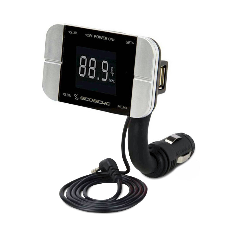 Scosche FMTD3PRO TuneIt Pro Docking FM Transmitter with USB Charger