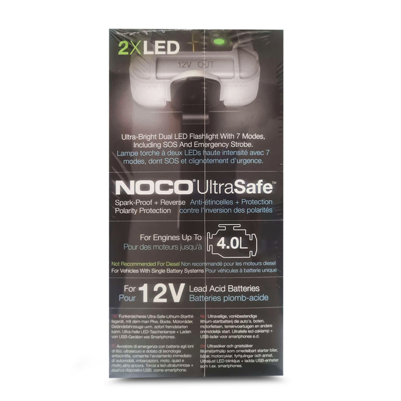 NOCO GB20 12V 500 Amp UltraSafe Lithium Jump Starter