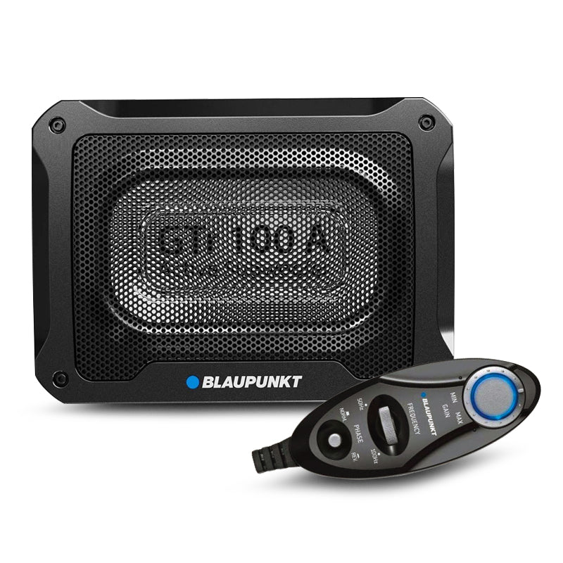 Blaupunkt GTR100A 160W 8X5" Amplified Active Underseat Subwoofer