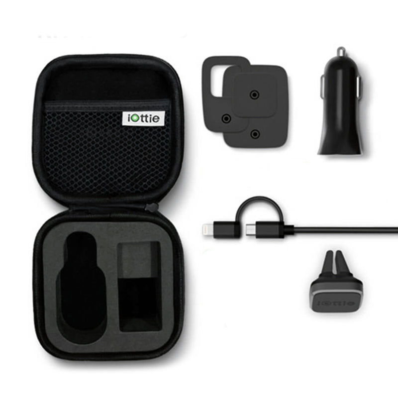 iOttie HLTRIO110 iTap Magnetic Mounting & Charging Travel Kit