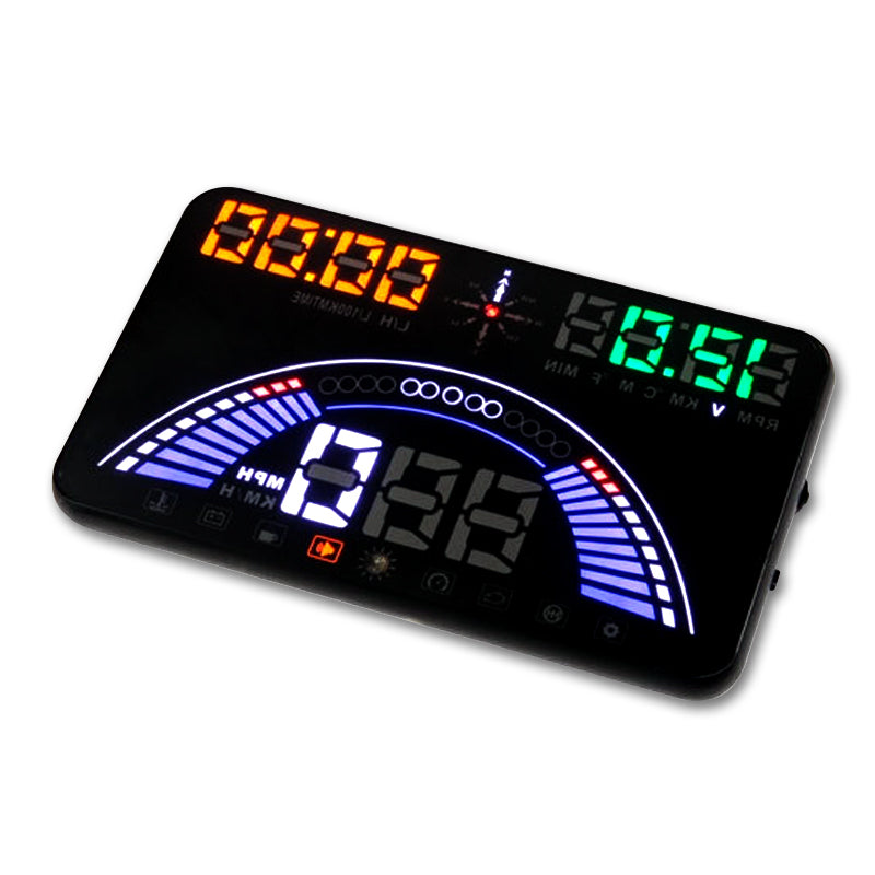 Scosche HUD58OGC OBDII 5.8" Display Heads-up Multi-Color LED Vehicle