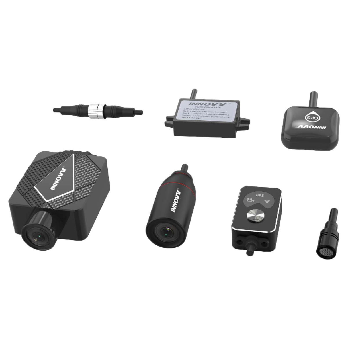 INNOVV K5 2CH 4K Ultra HD & 1080P Full HD Powersports Camera With Memory Card