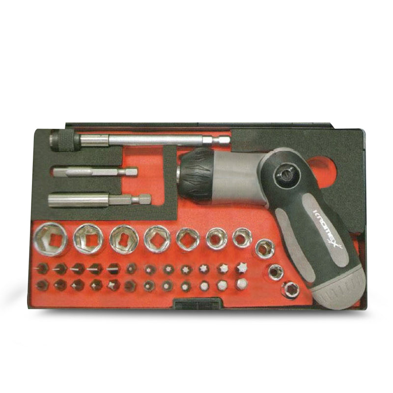 Kromex KTK414 Folding Screw Driver Set