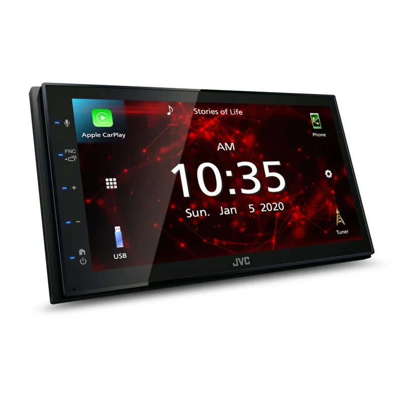 JVC KW-M560BT 6.8" Apple CarPlay/Android Auto/USB Mirroring/Bluetooth AV Receiver