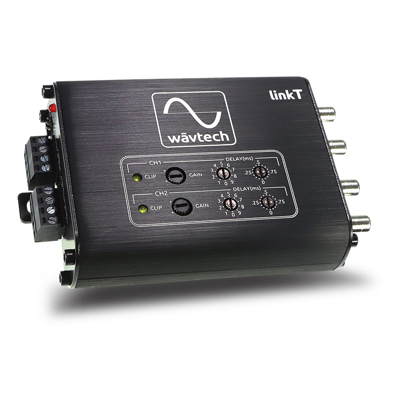 Wavtech LINKT 2-Channel Line Driver/Line Output Converter With Digital Time Alignment