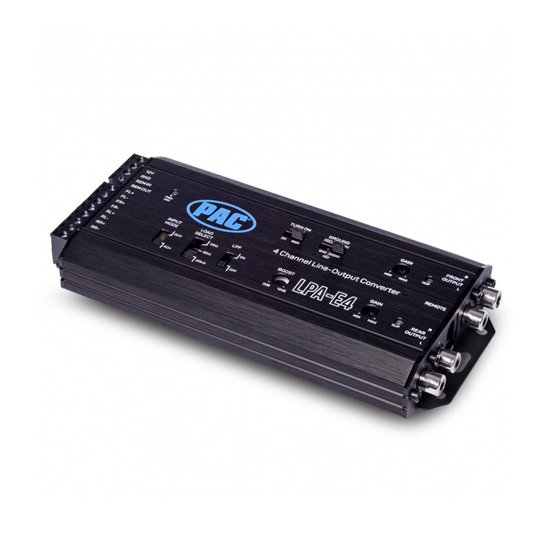 PAC LPA-E.4 Active 4CH Line Output Converter with Auto Turn-on