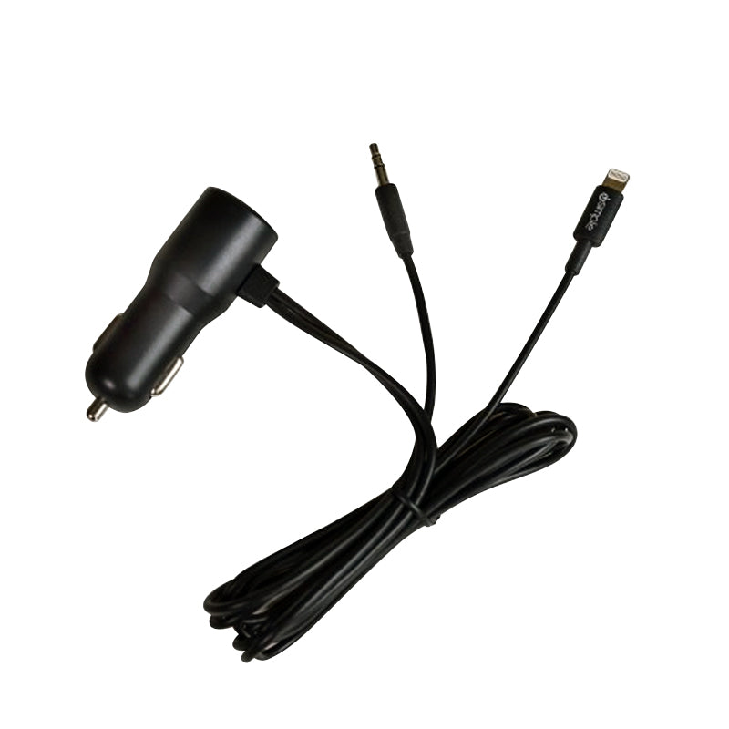 iSimple PACISMJ85BG 1.2-Metre Lightning To 3.5mm AUX – Streaming & Charging