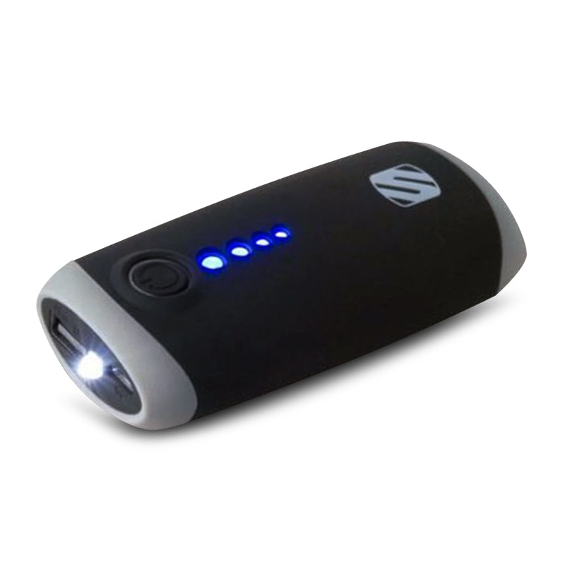 Scosche PB4400i GoBat 4400 Portable 4400mAh Powerbank with Built-In Flashlight - Black