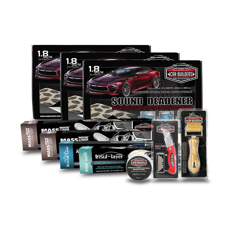 Car Builders PUP Pick Up Truck Sound Deadening Packs