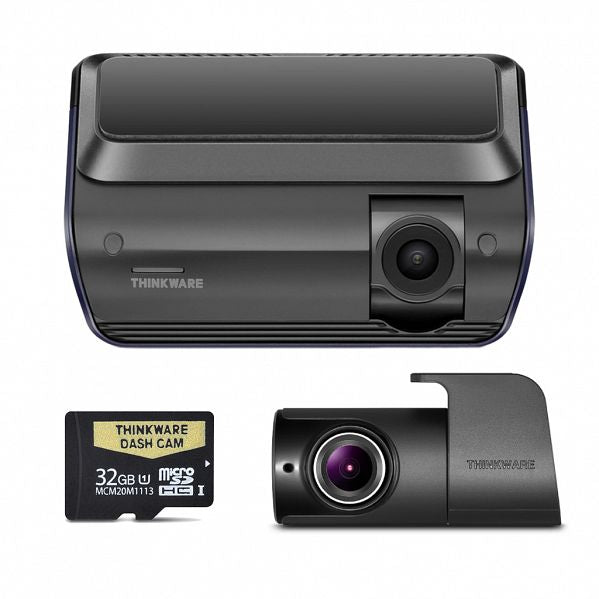 Thinkware Q1000D32 2K QHD Q1000 Front & Rear Dashcam Kit With 32GB microSD Card