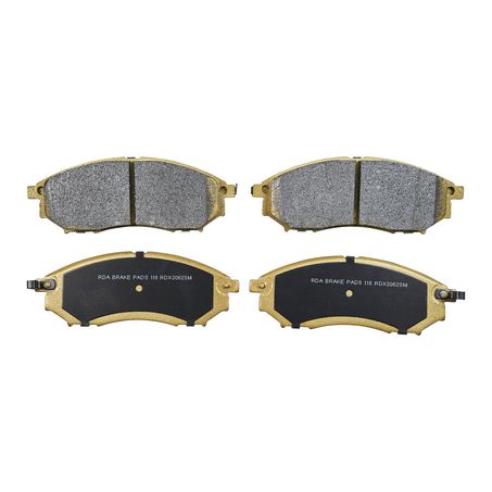 RDA Brakes RDX2062SM Extreme Heavy Duty Brake Pad Set